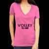 Tultex 214 - Ladies' Slim Fit Fine Jersey V-Neck Thumbnail