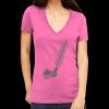 Tultex 214 - Ladies' Slim Fit Fine Jersey V-Neck Thumbnail