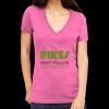 Tultex 214 - Ladies' Slim Fit Fine Jersey V-Neck Thumbnail