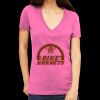 Tultex 214 - Ladies' Slim Fit Fine Jersey V-Neck Thumbnail