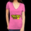 Tultex 214 - Ladies' Slim Fit Fine Jersey V-Neck Thumbnail