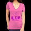 Tultex 214 - Ladies' Slim Fit Fine Jersey V-Neck Thumbnail