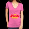 Tultex 214 - Ladies' Slim Fit Fine Jersey V-Neck Thumbnail