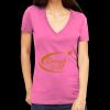 Tultex 214 - Ladies' Slim Fit Fine Jersey V-Neck Thumbnail