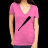 Tultex 214 - Ladies' Slim Fit Fine Jersey V-Neck Thumbnail