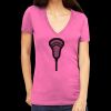 Tultex 214 - Ladies' Slim Fit Fine Jersey V-Neck Thumbnail