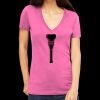 Tultex 214 - Ladies' Slim Fit Fine Jersey V-Neck Thumbnail