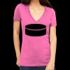 Tultex 214 - Ladies' Slim Fit Fine Jersey V-Neck Thumbnail