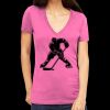 Tultex 214 - Ladies' Slim Fit Fine Jersey V-Neck Thumbnail