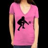 Tultex 214 - Ladies' Slim Fit Fine Jersey V-Neck Thumbnail