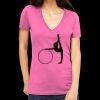 Tultex 214 - Ladies' Slim Fit Fine Jersey V-Neck Thumbnail