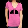 Tultex 214 - Ladies' Slim Fit Fine Jersey V-Neck Thumbnail