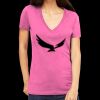 Tultex 214 - Ladies' Slim Fit Fine Jersey V-Neck Thumbnail