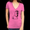 Tultex 214 - Ladies' Slim Fit Fine Jersey V-Neck Thumbnail