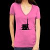 Tultex 214 - Ladies' Slim Fit Fine Jersey V-Neck Thumbnail