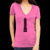 Tultex 214 - Ladies' Slim Fit Fine Jersey V-Neck Thumbnail