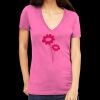 Tultex 214 - Ladies' Slim Fit Fine Jersey V-Neck Thumbnail