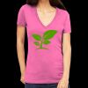 Tultex 214 - Ladies' Slim Fit Fine Jersey V-Neck Thumbnail