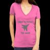Tultex 214 - Ladies' Slim Fit Fine Jersey V-Neck Thumbnail