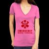 Tultex 214 - Ladies' Slim Fit Fine Jersey V-Neck Thumbnail