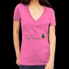 Tultex 214 - Ladies' Slim Fit Fine Jersey V-Neck Thumbnail