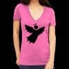 Tultex 214 - Ladies' Slim Fit Fine Jersey V-Neck Thumbnail