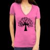 Tultex 214 - Ladies' Slim Fit Fine Jersey V-Neck Thumbnail