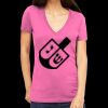 Tultex 214 - Ladies' Slim Fit Fine Jersey V-Neck Thumbnail