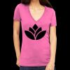 Tultex 214 - Ladies' Slim Fit Fine Jersey V-Neck Thumbnail