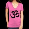 Tultex 214 - Ladies' Slim Fit Fine Jersey V-Neck Thumbnail