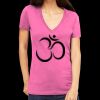 Tultex 214 - Ladies' Slim Fit Fine Jersey V-Neck Thumbnail