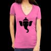 Tultex 214 - Ladies' Slim Fit Fine Jersey V-Neck Thumbnail