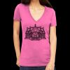 Tultex 214 - Ladies' Slim Fit Fine Jersey V-Neck Thumbnail