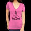 Tultex 214 - Ladies' Slim Fit Fine Jersey V-Neck Thumbnail