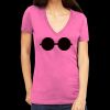 Tultex 214 - Ladies' Slim Fit Fine Jersey V-Neck Thumbnail