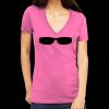 Tultex 214 - Ladies' Slim Fit Fine Jersey V-Neck Thumbnail