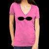 Tultex 214 - Ladies' Slim Fit Fine Jersey V-Neck Thumbnail