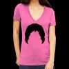 Tultex 214 - Ladies' Slim Fit Fine Jersey V-Neck Thumbnail