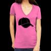 Tultex 214 - Ladies' Slim Fit Fine Jersey V-Neck Thumbnail