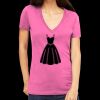 Tultex 214 - Ladies' Slim Fit Fine Jersey V-Neck Thumbnail