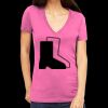 Tultex 214 - Ladies' Slim Fit Fine Jersey V-Neck Thumbnail