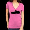Tultex 214 - Ladies' Slim Fit Fine Jersey V-Neck Thumbnail