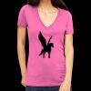 Tultex 214 - Ladies' Slim Fit Fine Jersey V-Neck Thumbnail