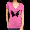 Tultex 214 - Ladies' Slim Fit Fine Jersey V-Neck Thumbnail