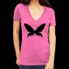 Tultex 214 - Ladies' Slim Fit Fine Jersey V-Neck Thumbnail