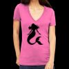 Tultex 214 - Ladies' Slim Fit Fine Jersey V-Neck Thumbnail