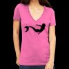 Tultex 214 - Ladies' Slim Fit Fine Jersey V-Neck Thumbnail