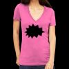 Tultex 214 - Ladies' Slim Fit Fine Jersey V-Neck Thumbnail