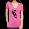 Tultex 214 - Ladies' Slim Fit Fine Jersey V-Neck Thumbnail