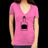 Tultex 214 - Ladies' Slim Fit Fine Jersey V-Neck Thumbnail